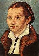 Portrait of Katharina von Boyra Lucas  Cranach